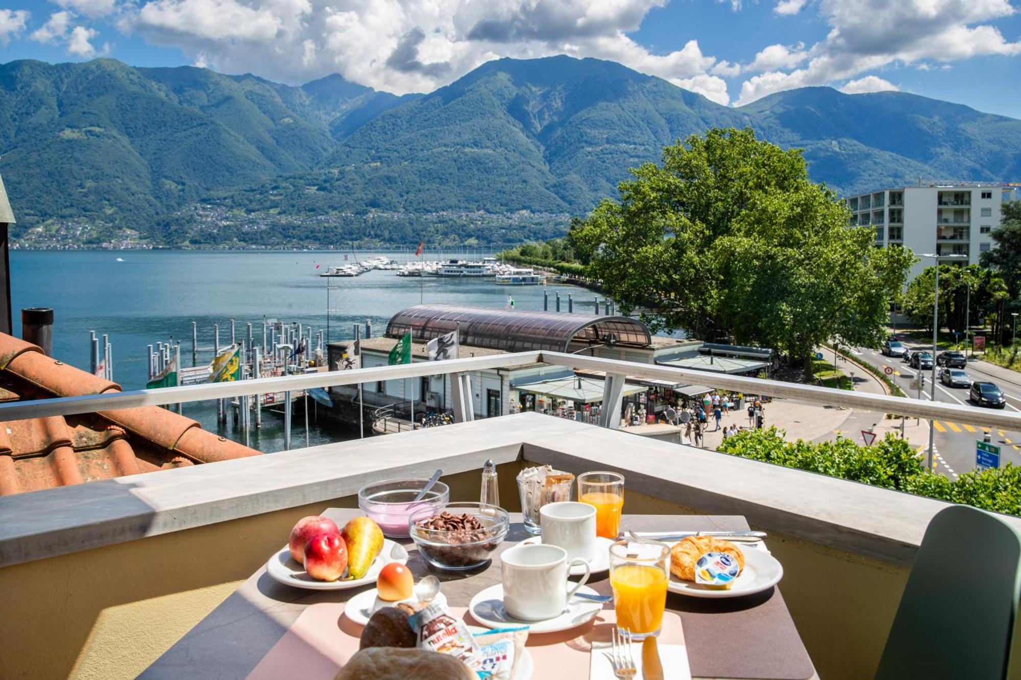 Hotel Rondinella Locarno Eksteriør bilde